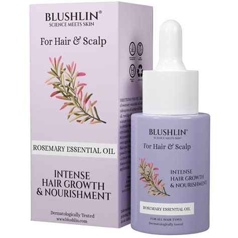 Buy BLUSHLIN Rosemary Essential Oil for Hair Growth & Skin Glow | 100% ...