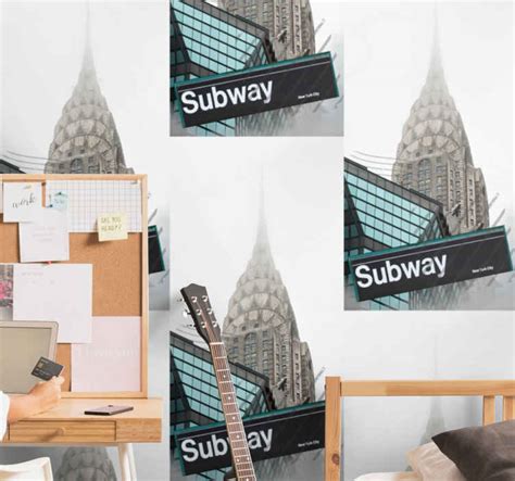 Urban Subway Entry city wallpaper