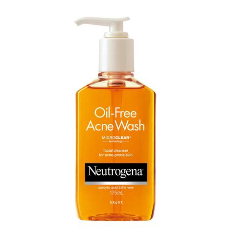 Neutrogena Facial Cleanser Oil Free Acne Wash, 175 ml Price, Uses, Side ...