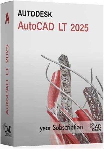 Cad Software - AutoCAD LT 2025 Commercial New Single-user ELD 3 Years ...