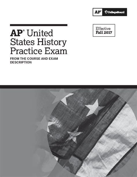 APUSH Practice Test - AP ® United States History Practice Exam FROM THE ...