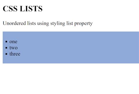 Image result for List CSS
