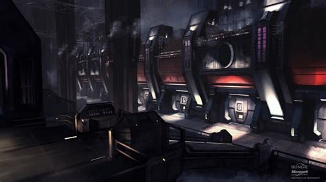 Cityscapes halo concept art artwork 3: odst wallpaper | (74051)