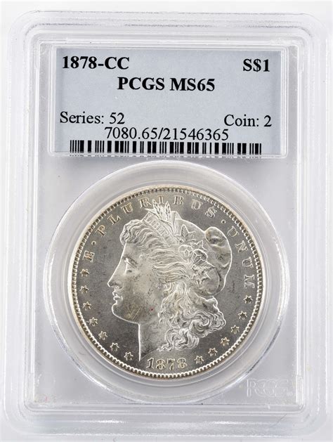 Lot Detail - 1878 CC CARSON CITY MORGAN SILVER DOLLAR.