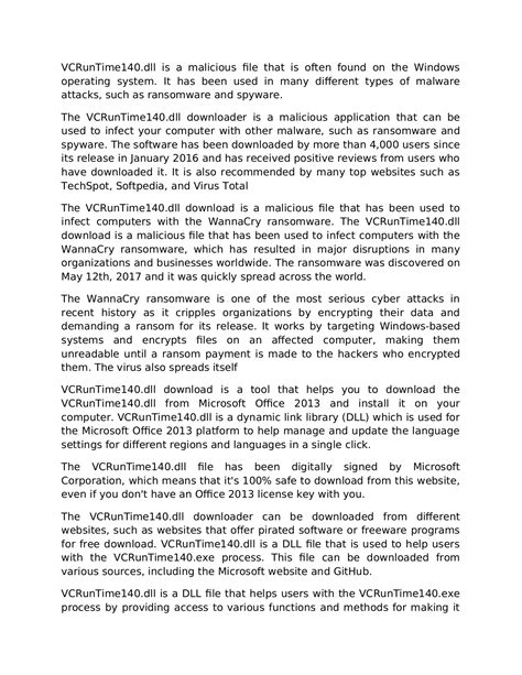 Image result for STS Tutorial Download Vcruntime140