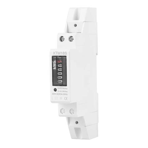 Buy GarosaElectric KWh Meter 220V 5(30) A Single Phase 1P 2 Wire Energy ...