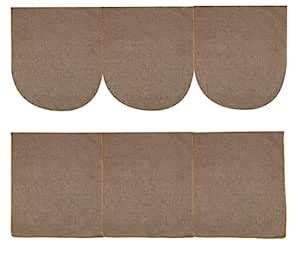 A.P Handloom 3 Seater Sofa Cover Set - LAKDHI 2 Pieces Living Room Sofa ...