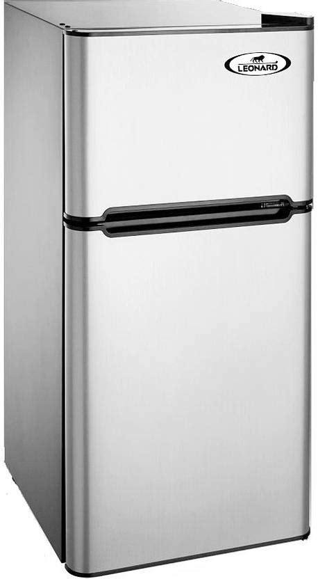 leonard -USA Double Door Refrigerator with Separate Freezer Compartment ...