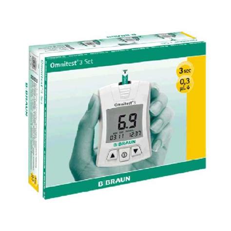B.Braun Omnitest 3 Set Blood Glucose Monitor Price in India, Specs ...