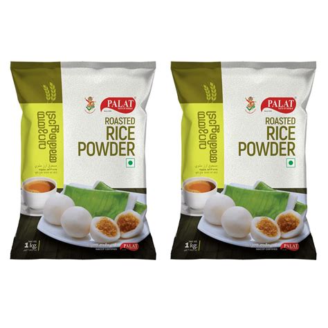 Palat Roasted Rice Flour| Vattayappam Kozhukatta Powder|1 kg Pack of 2 ...