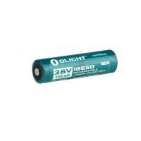 Olight 18650 3.6V Lithium Rechargeable Battery . Olight Batteries.