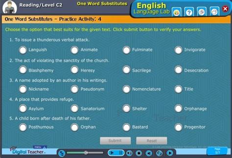 English Language Lab Software Reading Infographics - English Language Lab