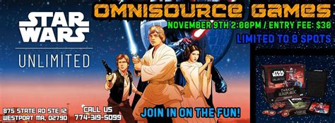 SWU Twilight of the Republic Prerelease, 875 State Road, Westport, MA ...