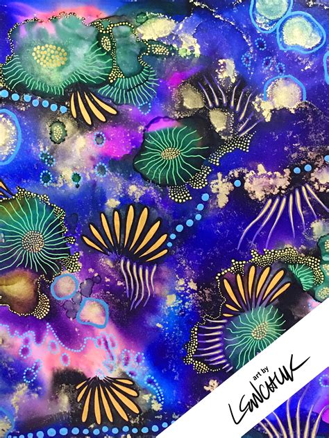 Original cosmic abstract fine art painting – Artofit