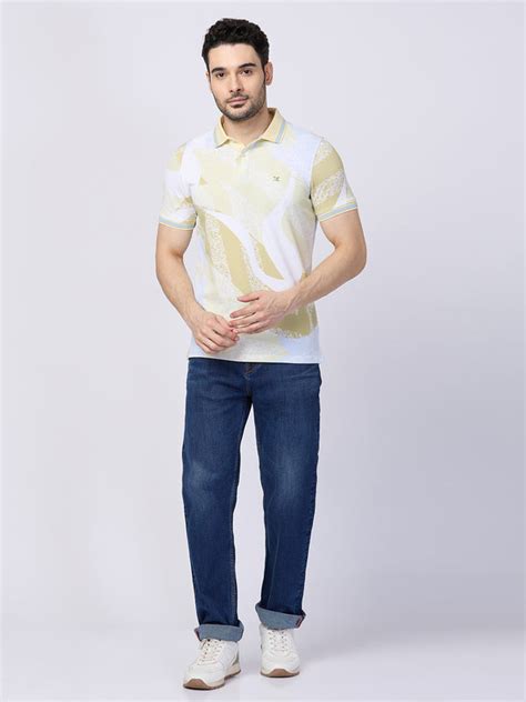 Killer Men Yellow Printed Slim Fit T-Shirts – Killer Jeans