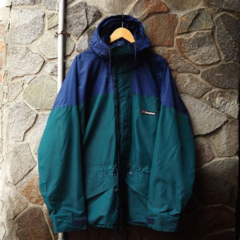 Oasis! UK 1980’s- Berghaus “HURRICANE” Shell Jacket Size L 英国製 バーグハウス ...
