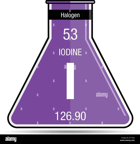 Iodine chemical element periodic table hi-res stock photography and ...