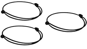 SUSVIJ Unisex Adult Black Thread Leg Pack Of 3.. : Amazon.in: Fashion