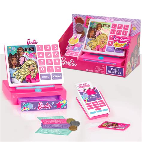 Snapklik.com : Just Play Barbie Trendy Cash Register