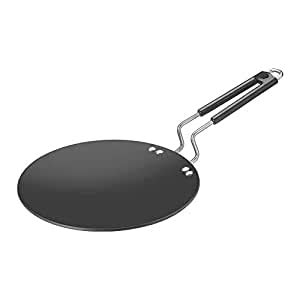 Buy BALTRA Hard anodised Tawa Induction Base 25 cm Wire Handle with ...