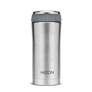 Milton Optima 350 Thermosteel Hot and Cold Flask, 340 ml, Silver ...