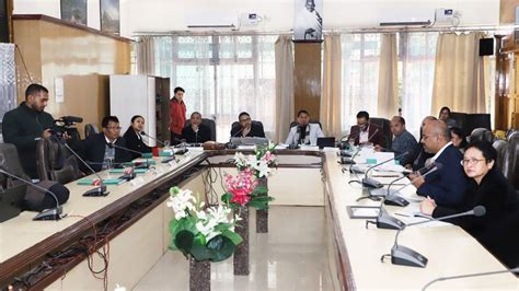 Meghalaya Estimates Committee reviews progress of key development ...