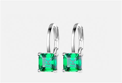 EVGENIA moment Серьги Green 2 шт — купить, цена в Москве