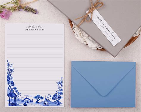 Personalised Letter Writing Paper | Luxury Stationery | Making ...