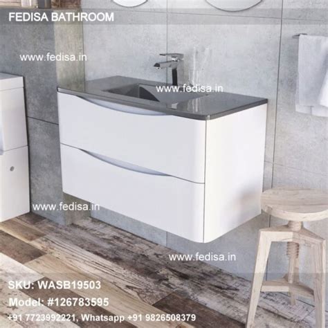 Wash Basin With Cabinet Portable Hair Washing Sink With Water Tank Vero ...