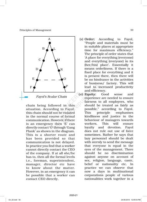 Principles Of Management - NCERT Book of Class 12 Business Studies Part I