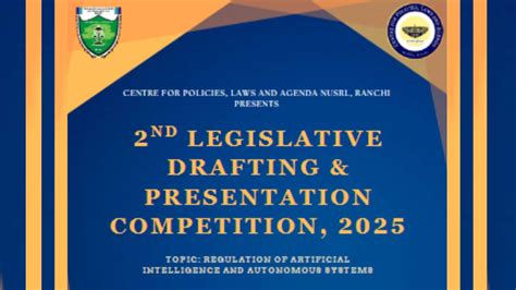 Call For Submissions, 2nd Legislative Drafting, Presentation ...