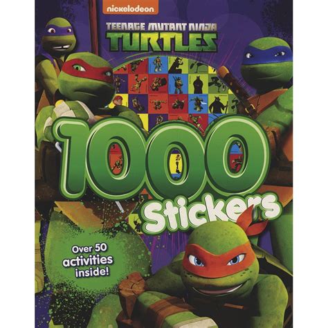 Buy Nickelodeon Teenage Mutant Ninja Turtles 1000 Stickers Book Online ...