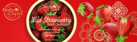 Buy BODY CUPID Wild Strawberry Body Butter with Shea and Cocoa Butters ...