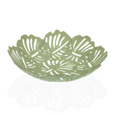 Centrotavola Versa Fogli Verde polipropilene (27 x 6 x 27 cm) | Leroy ...