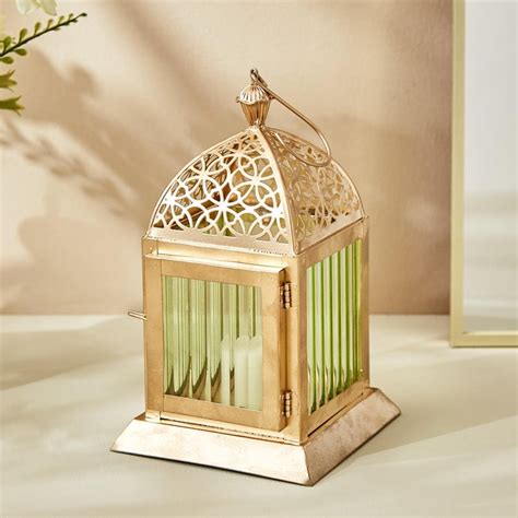 Buy Moksha Metal Cut-Out Hanging Lantern from Home Centre at just INR 999.0
