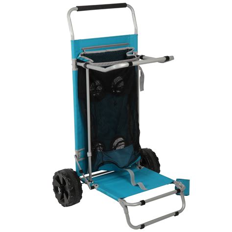 Ozark Trail Sand Island Convertible Beach Cart, Blue, Outdoor Camping ...