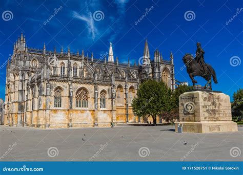 Batalha Monastery - Portugal Stock Image - Image of outdoors, building ...