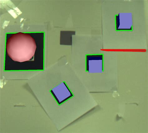 ARToolKit 的图像结果