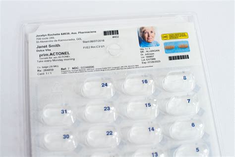 Bubble Pack Medication