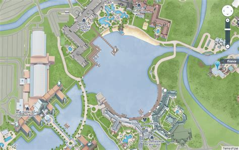 Disney Boardwalk Inn Resort Map