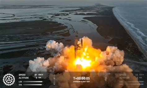 SpaceX launches 2nd Starship test flight
