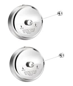 CROCKERY HUB Stainless Steel Retractable Adjustable Clothesline ...