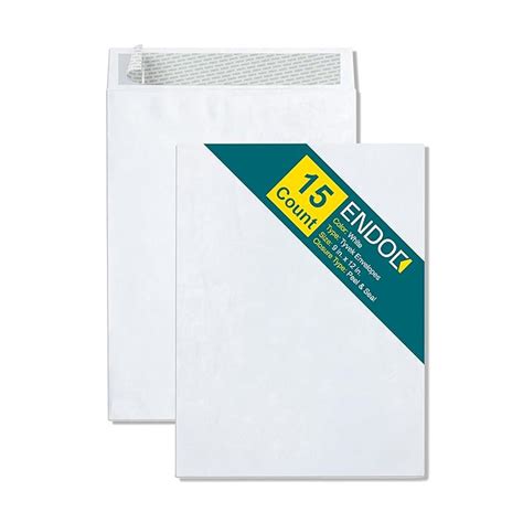 9x12 Tyvek Envelopes – Strong Lightweight Professional Shipping Mailer ...