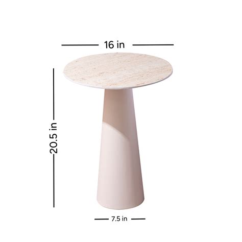 Buy Ivory Charm Side Table Online at Best Price in India | Nestroots