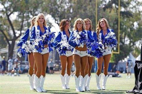 dallas cowboys cheerleaders training camp outfits