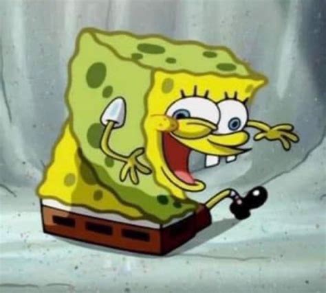Spongebob Waving Meme