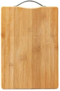 itsmore Cutting Board with Anti Bacterial Surface Solid Wooden Chopping ...