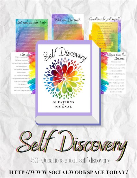 Free Self Discovery Printable Journal Prompts and Journal Pages ...