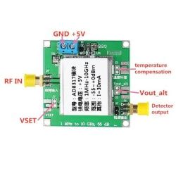 AD8317 DC 5V 1M-10000Mhz RF Signal Amplifier Module Motorobit ...