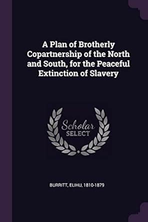 Buy A Plan of Brotherly Copartnership of the North and South, for the ...